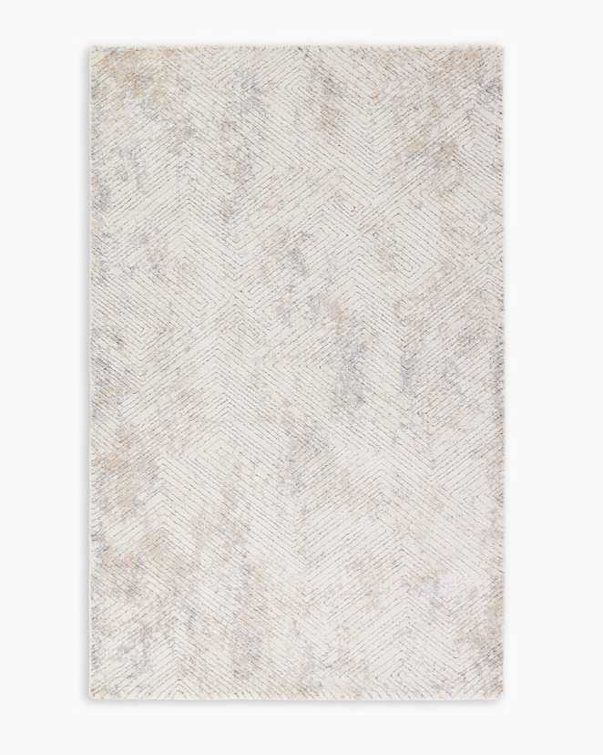 Light Grey Mateo Plush Performance Rug