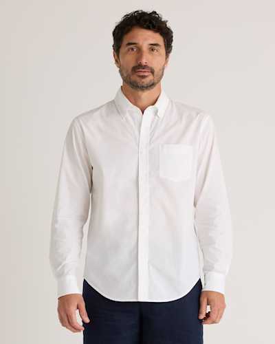 Organic Cotton Stretch Poplin Shirt
