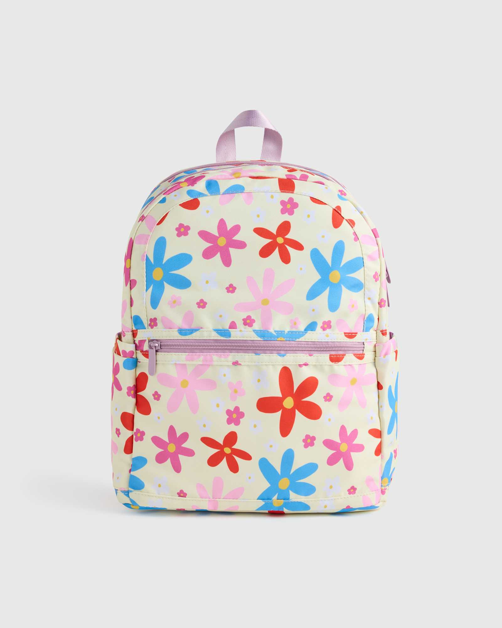 daisies Recycled Double Pocket Backpack