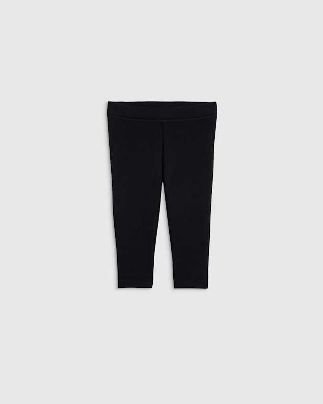 Black Fleece Lined Legging