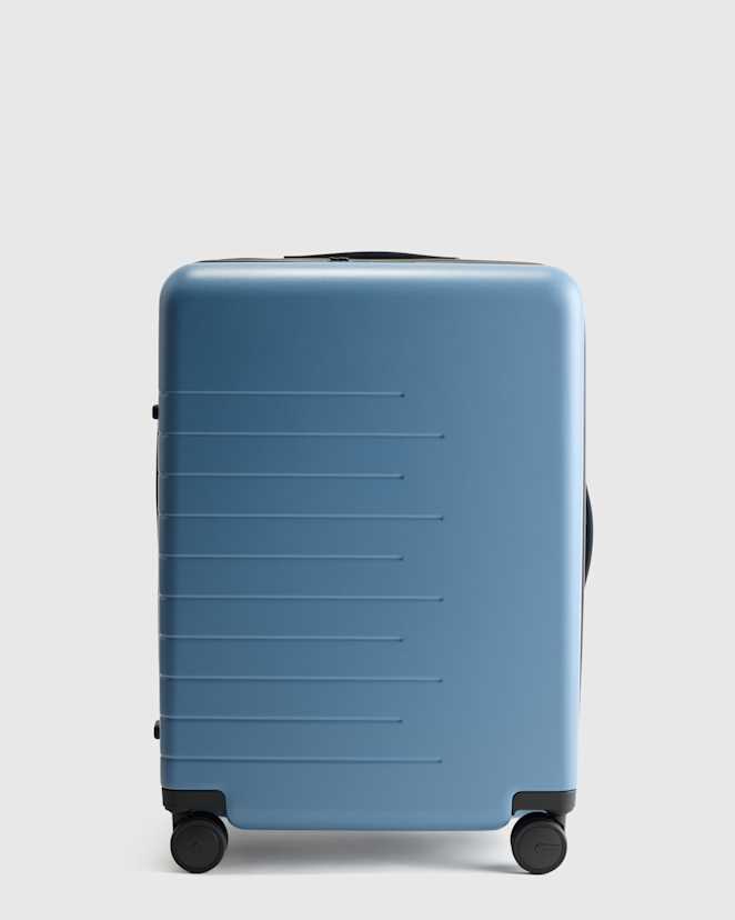 Blue Moyenne valise de soute extensible
