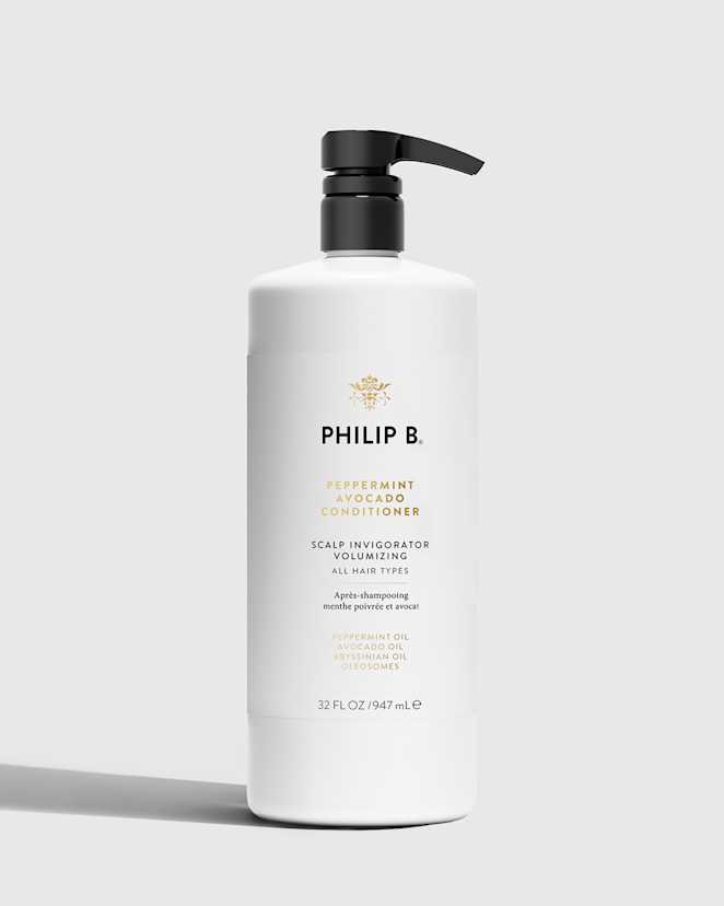 No Color Peppermint Avocado Conditioner 32 oz by Philip B. Botanicals