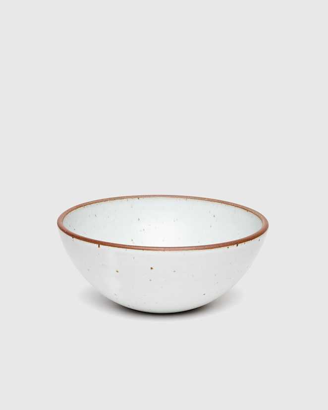 Eggshell Popcorn Bowl by East Fork
