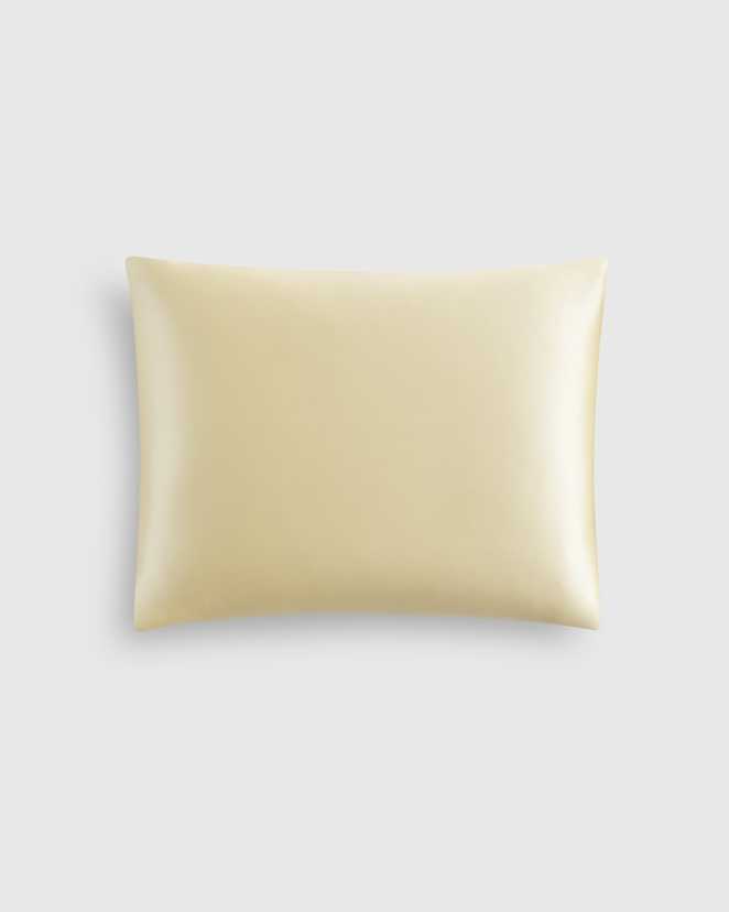 Butter Yellow 100% Mulberry Silk Pillowcase