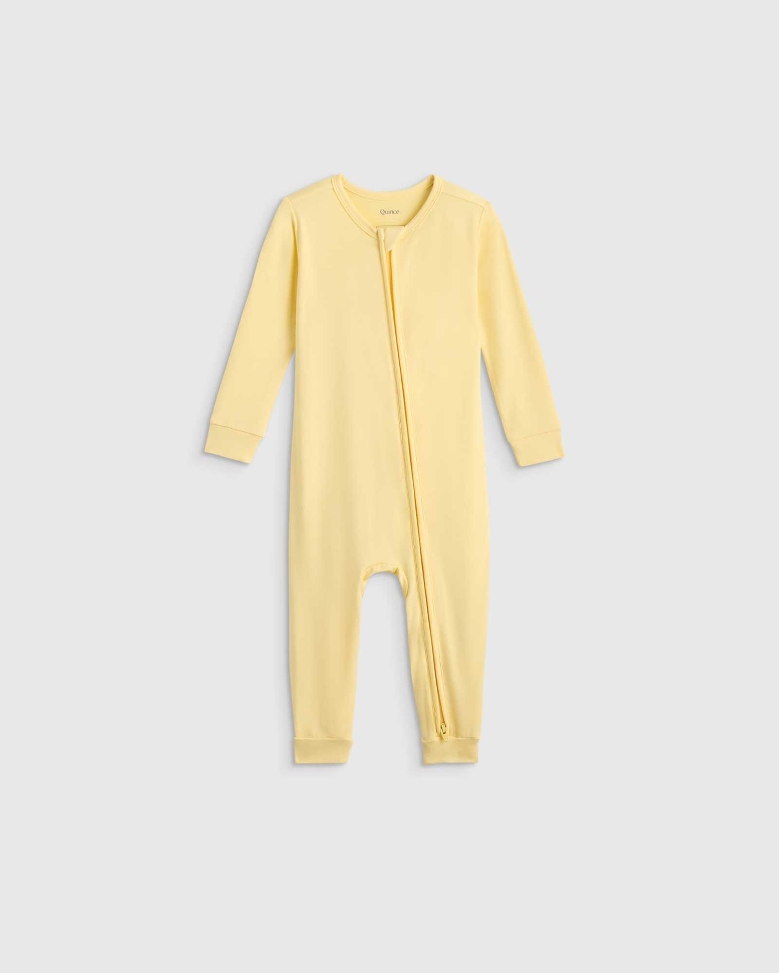 banana-cream Bamboo One Piece Pajama