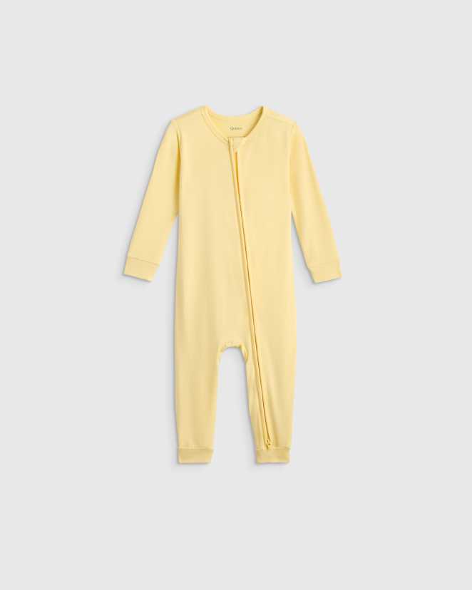 Banana Cream Bamboo One Piece Pajama
