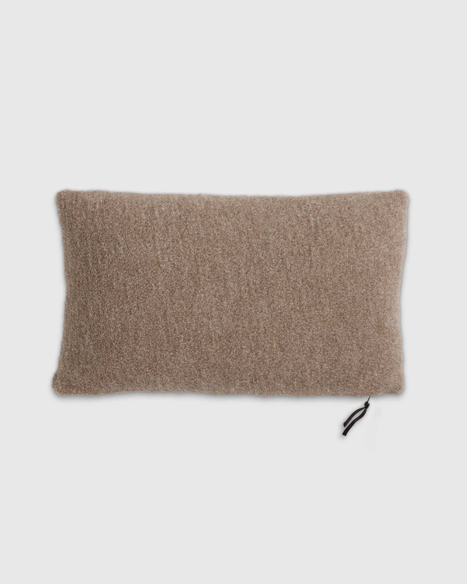 heather-oatmeal Alpaca Boucle Pillow Cover