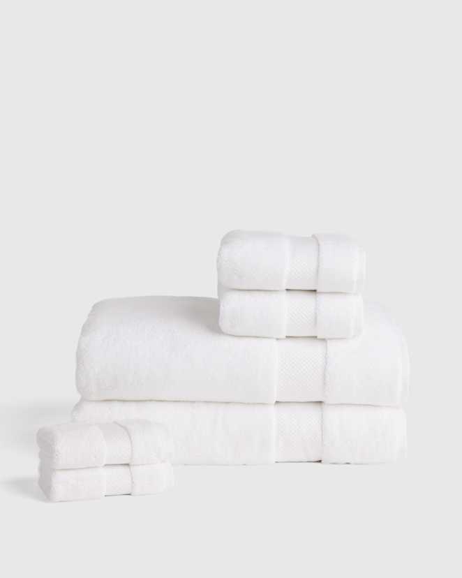 White Turkish Ultra Plush Bath Sheet Bundle