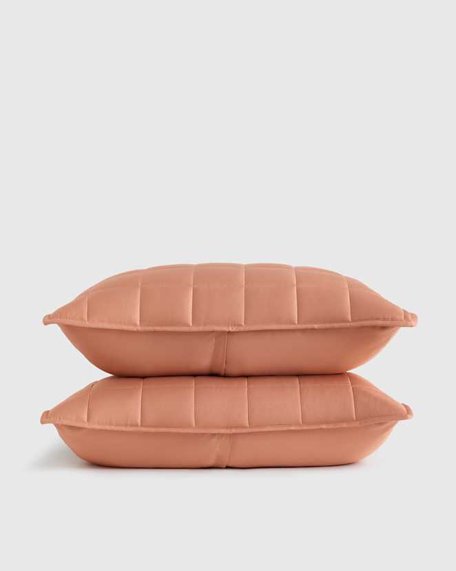 Sedona Bamboo Box Quilted Sham Set
