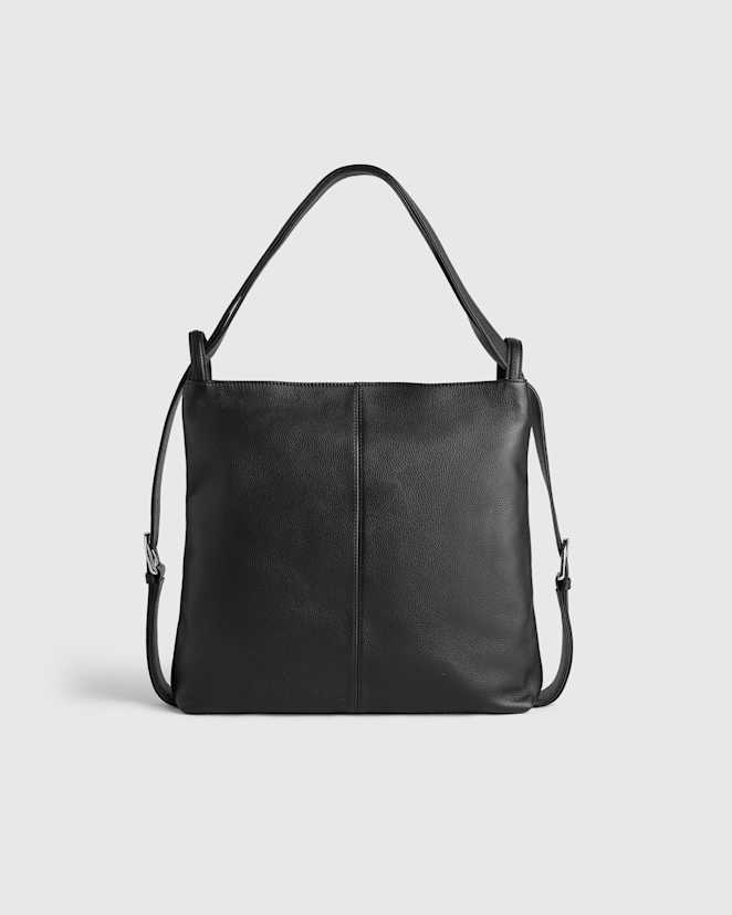 Black Maeve Convertible Backpack