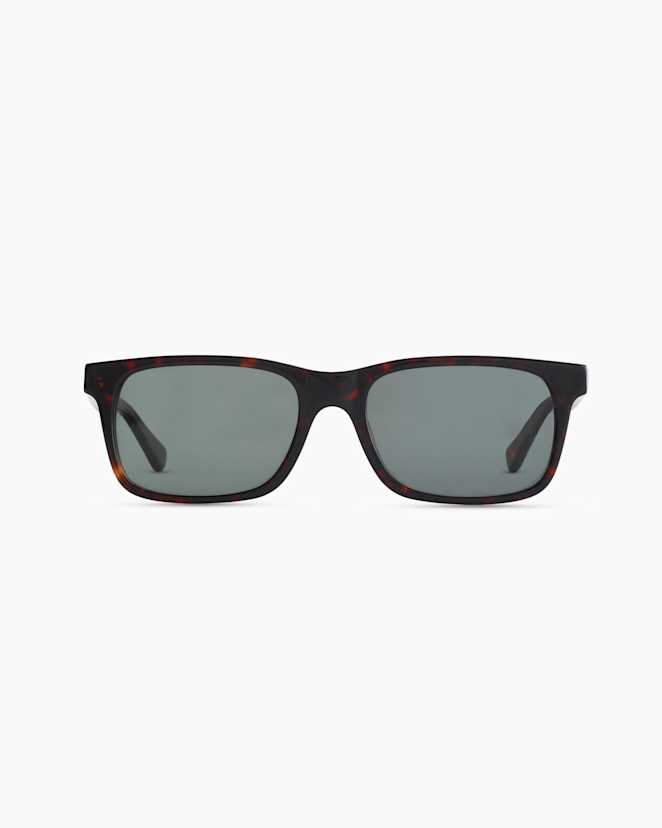 Tortoise with Green lens River Polarized Acetate Sunglasses