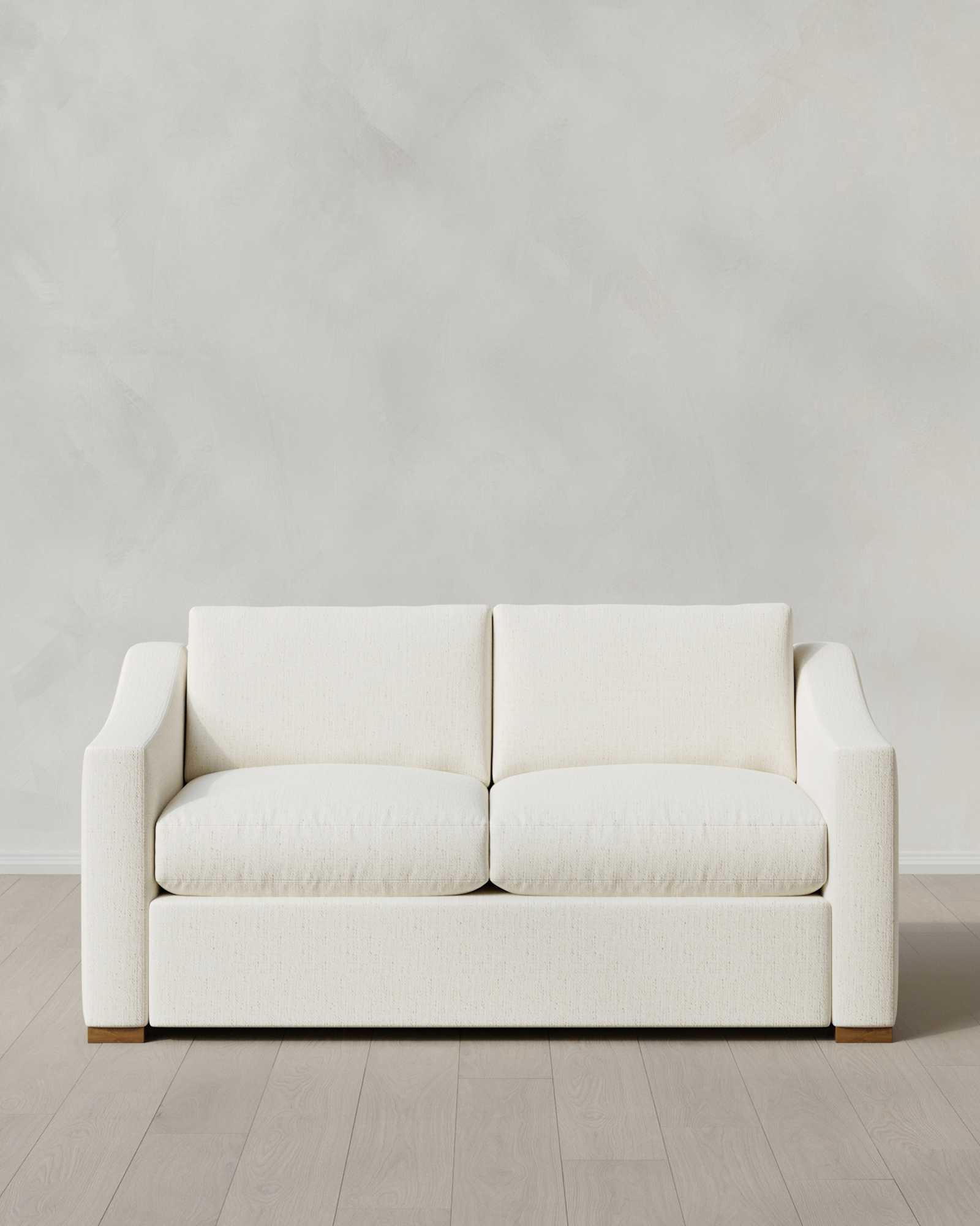 Hollis Slope Arm Sofa 72in Crypton Nomad Snow