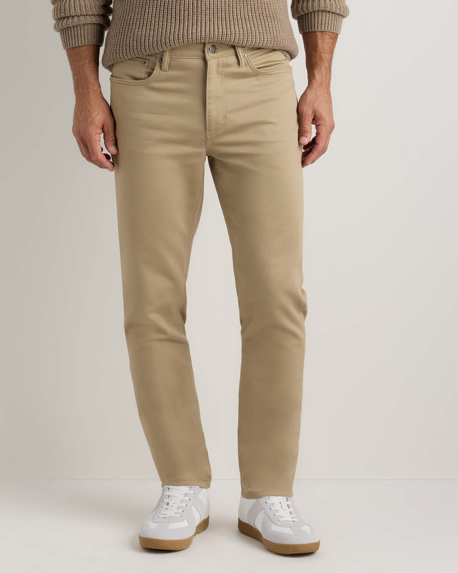 sand-dune Comfort Stretch Traveler 5-Pocket Pants - Slim