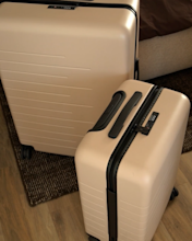 Expandable Carry-On & Expandable Large Check-In Tan Thomas Trust 4x5