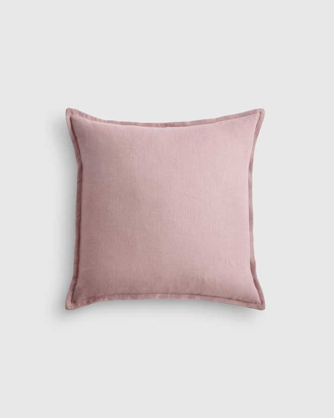 Fig European Linen Flange Edge Pillow Cover