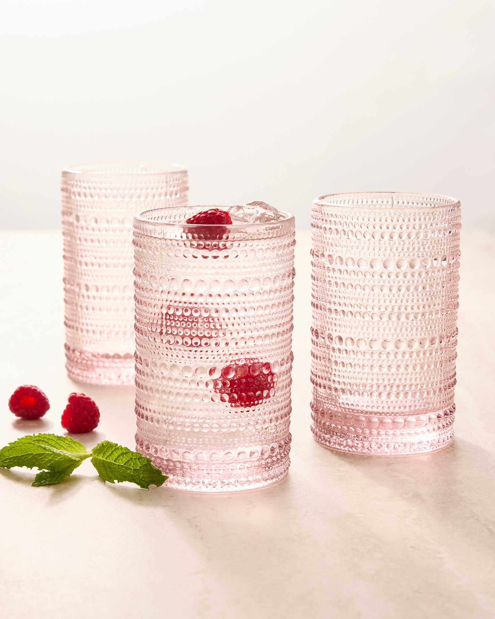 dusty-pink Jupiter Tall Tumbler (Set of 6)
