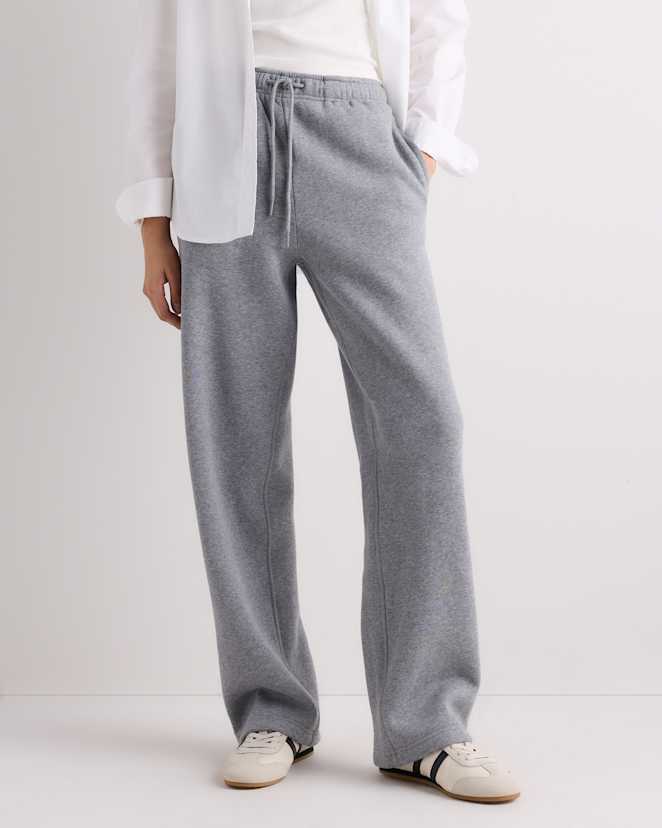 Medium Heather Grey Everyday Fleece Straight Leg Sweatpants