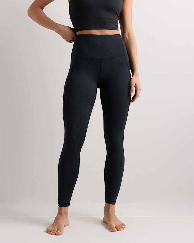 Heather Black Ultra-Soft High-Rise Pocket Legging