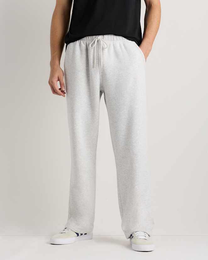 Light Heather Grey Everyday Fleece Straight Leg Sweatpants
