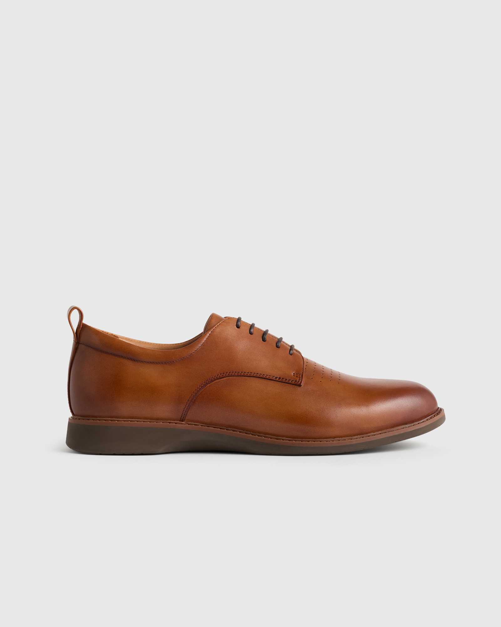 tan Hybrid Italian Leather Derby