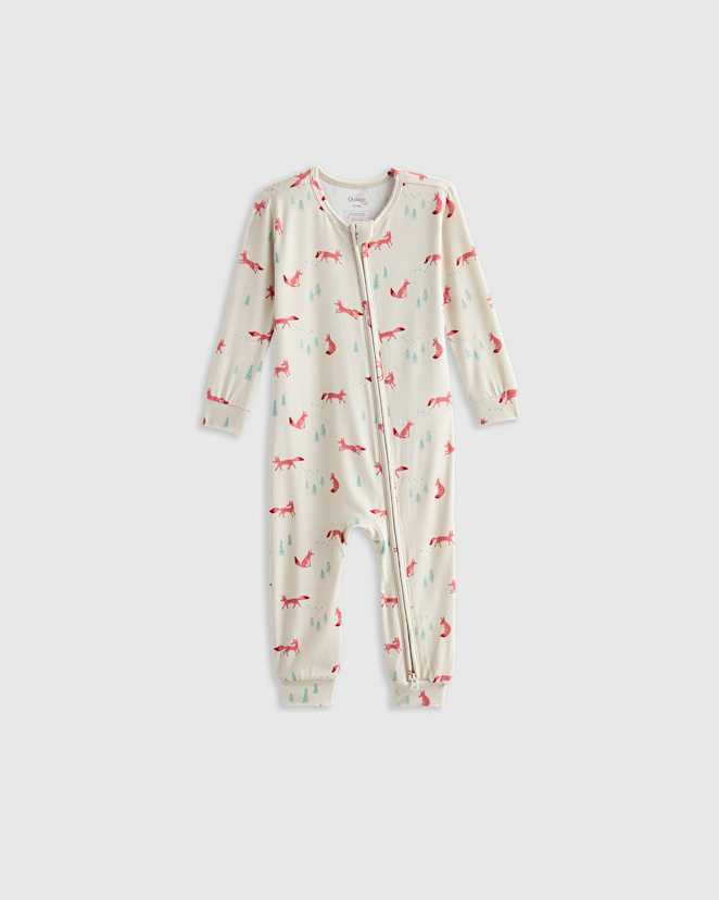 Fox Bamboo One Piece Pajama