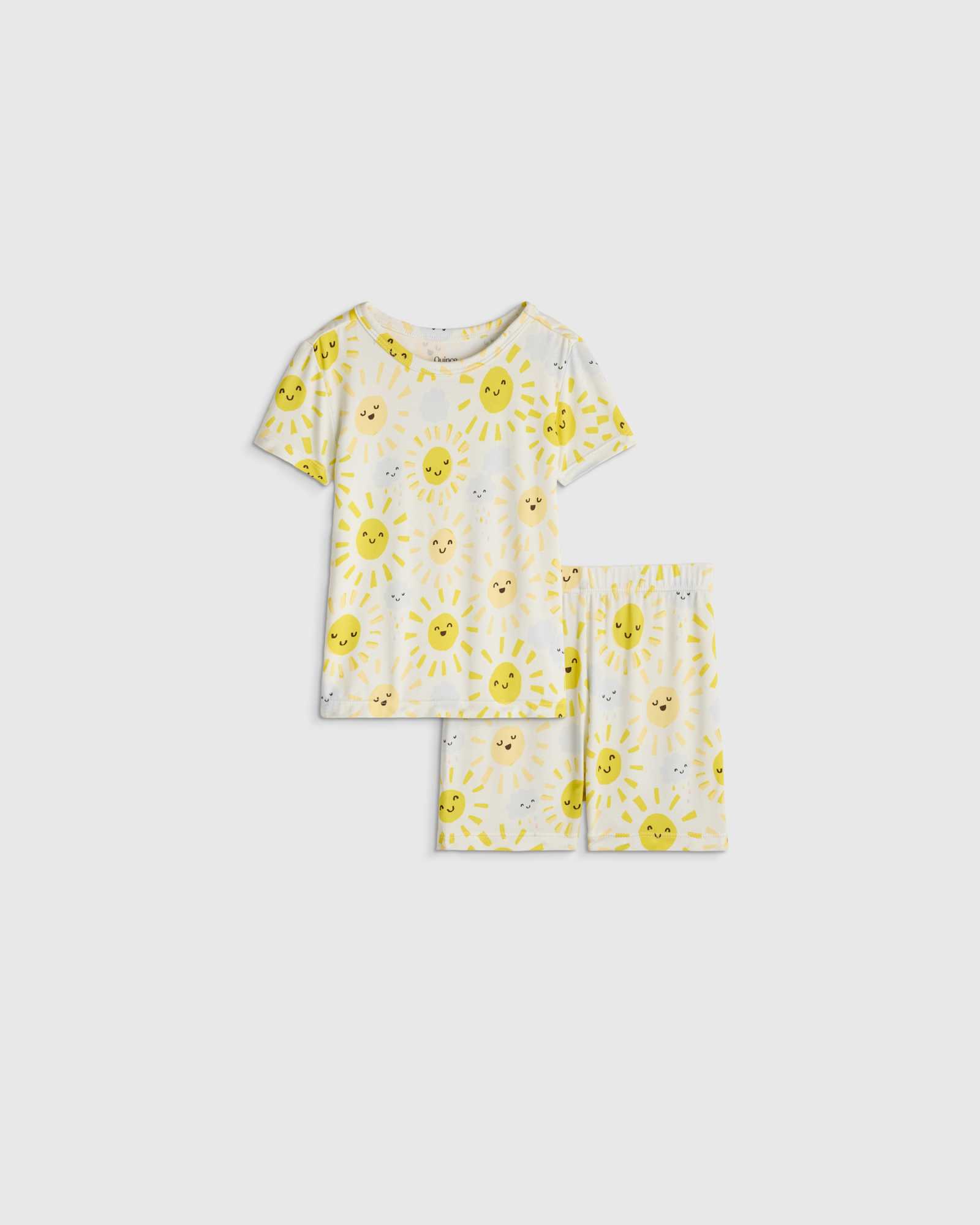 sunshine Bamboo Short Sleeve and Shorts Pajama Set