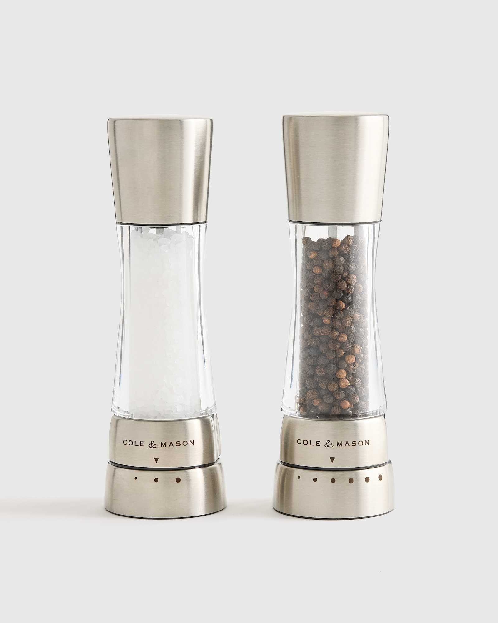 No Color Cole & Mason Derwent Salt & Pepper Grinder Set