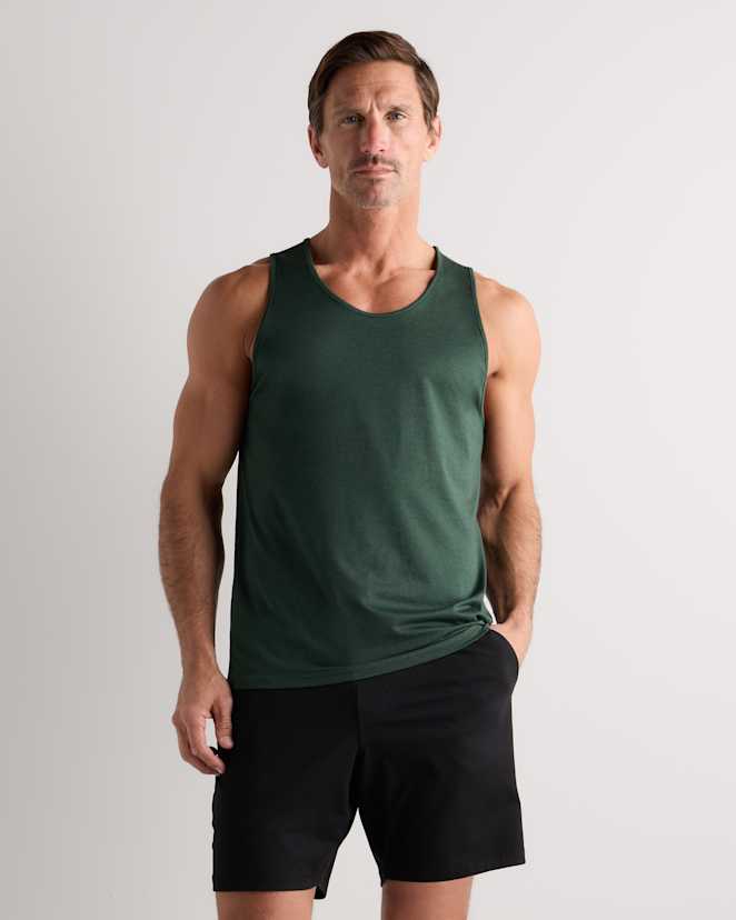 Olive Flowknit Breeze Tank