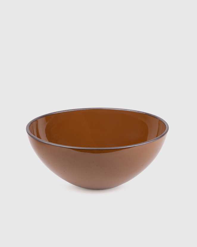 Glossy Sepia Mixing Bowl by East Fork