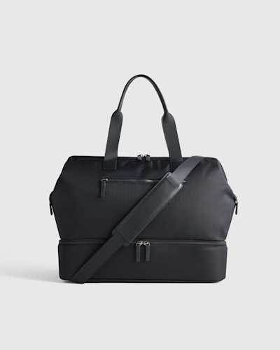 Voyage Nylon Dual Compartment Weekender