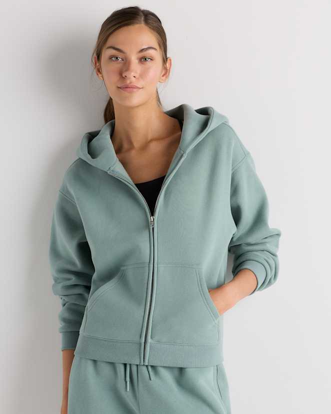 Coastal Sage Everyday Fleece Full-Zip Hoodie