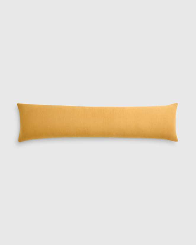 Golden Rod European Linen Oversized Lumbar Pillow Cover