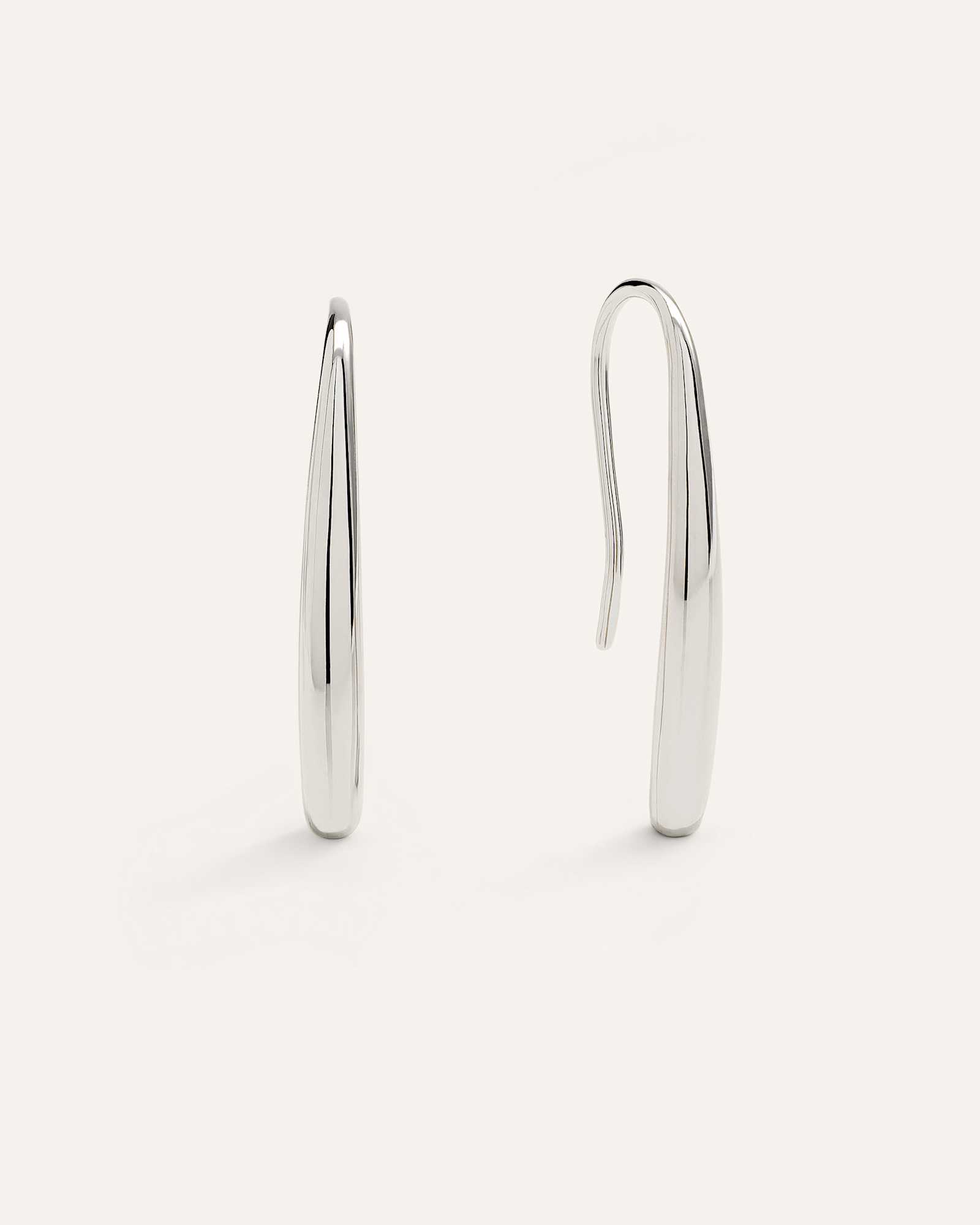 Sterling Silver Threader Drop Earrings