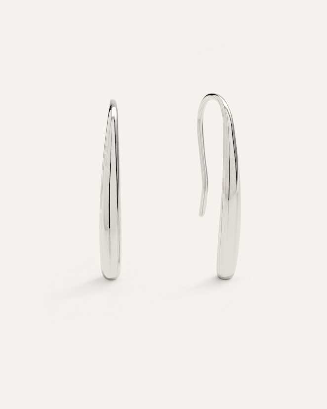 Sterling Silver Threader Drop Earrings