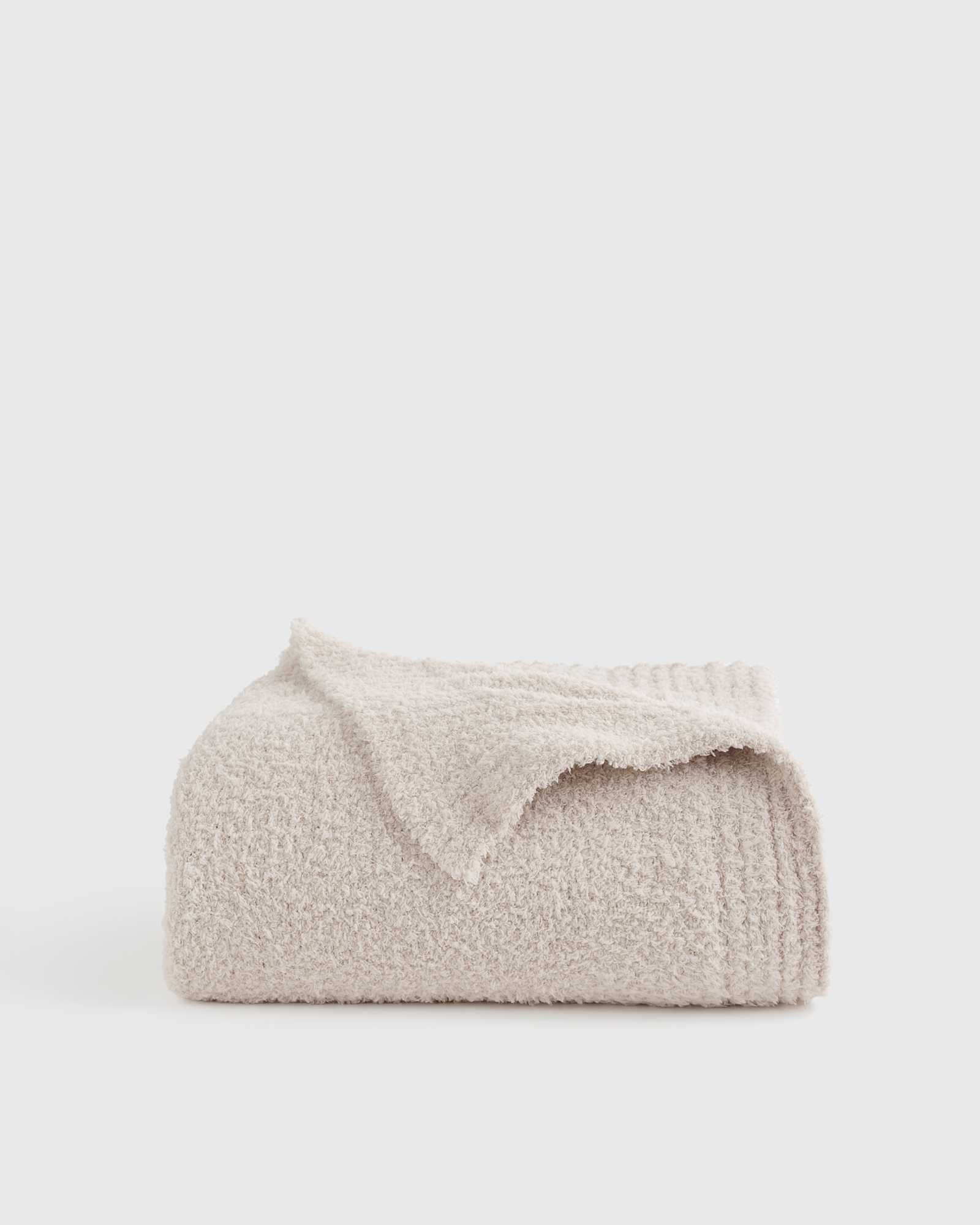 Warm Grey Ultra Cozy Throw