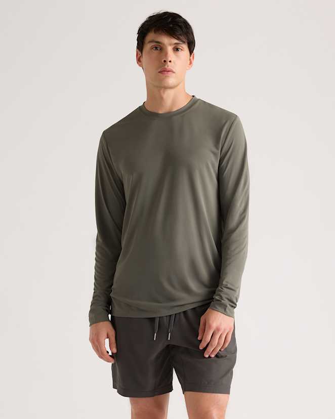 Heritage Olive Ultra-Light Performance Long Sleeve Tee
