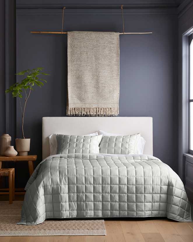 Eucalyptus Ensemble de courtepointe en bambou