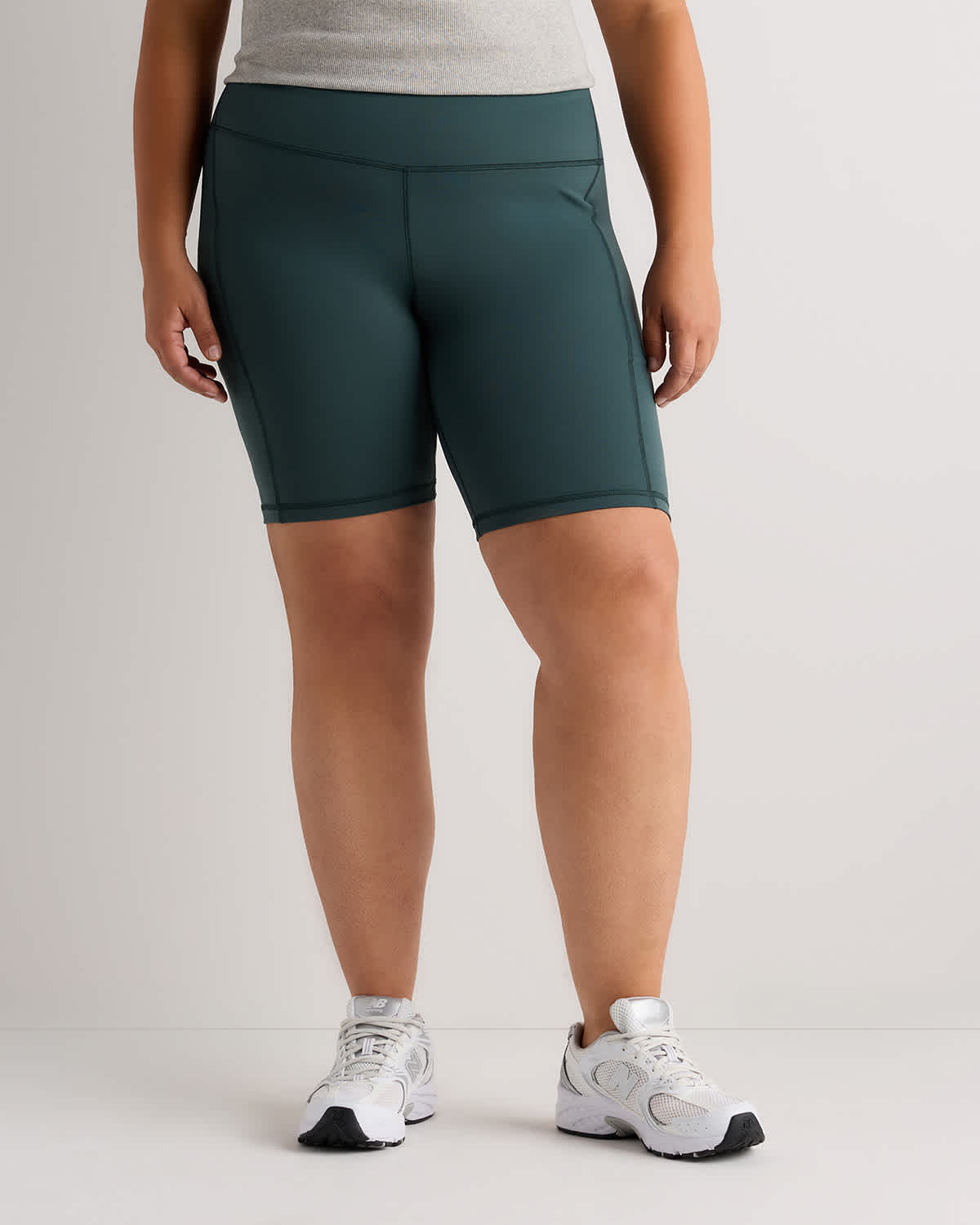 Forest Green Ultra-Form Pocket Bike Short - 9"