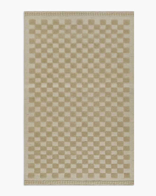Beige Romy Handwoven Wool Rug