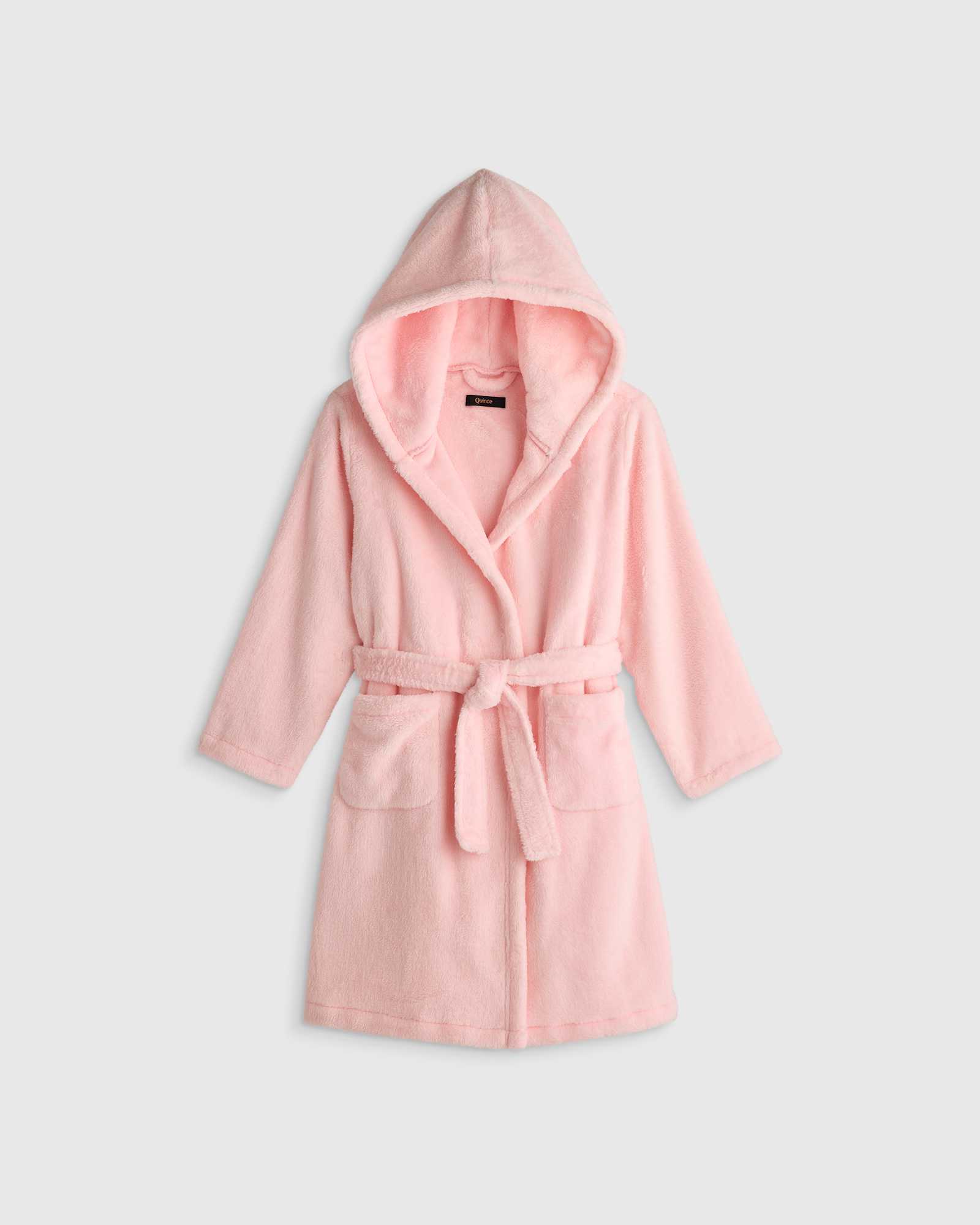 U--1204 Kids Cozy Robe Cozy Pink 14569 CROPPED
