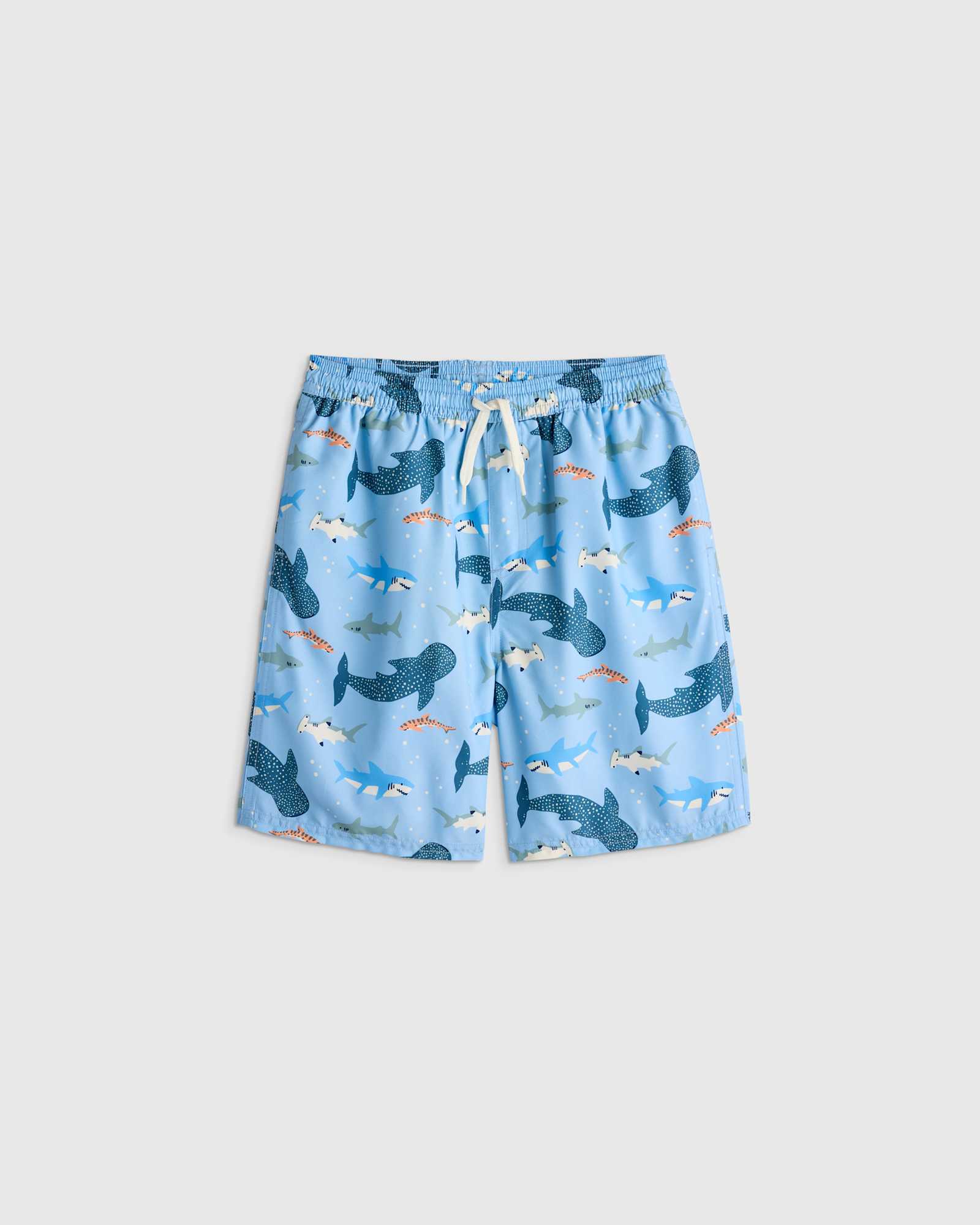 Blue Sharks Swim Trunk