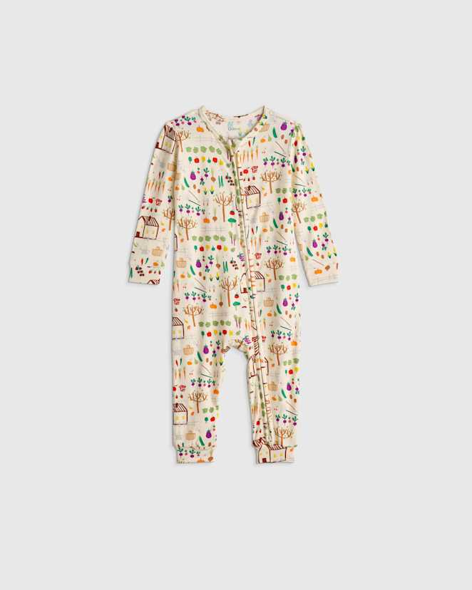 Gardening Bamboo One Piece Pajama