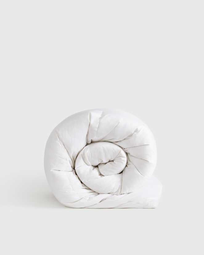 White Ultra Warm Luxe Goose Down Comforter
