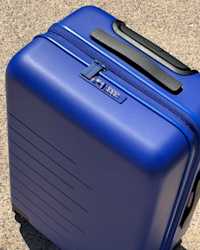 Expandable Carry-On Suitcase - PDP Video Thumbnail (Coastal Cobalt, 4x5)