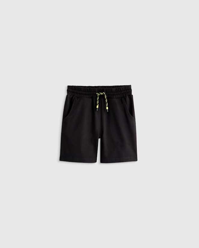 Black Flowknit Performance Short