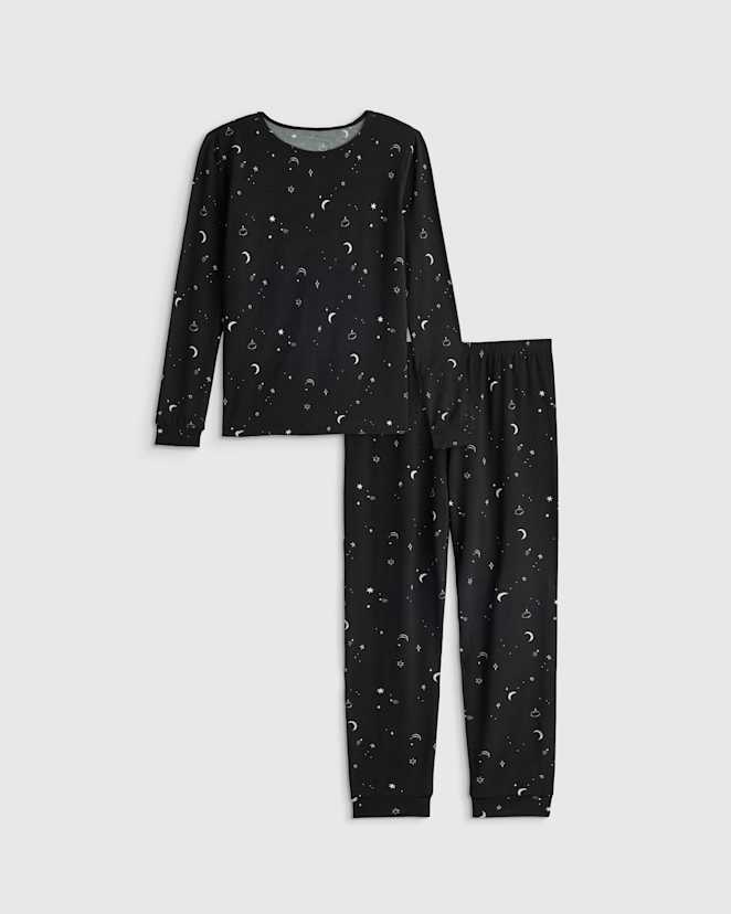 Night Sky Bamboo Long Sleeve and Pant Pajama Set