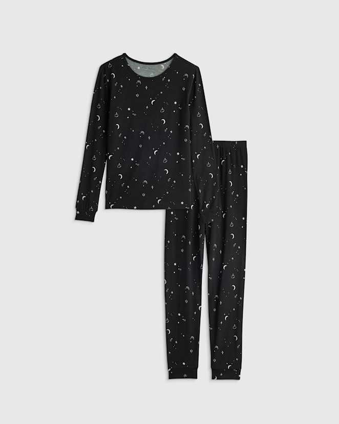 Night Sky Bamboo Long Sleeve and Pant Pajama Set