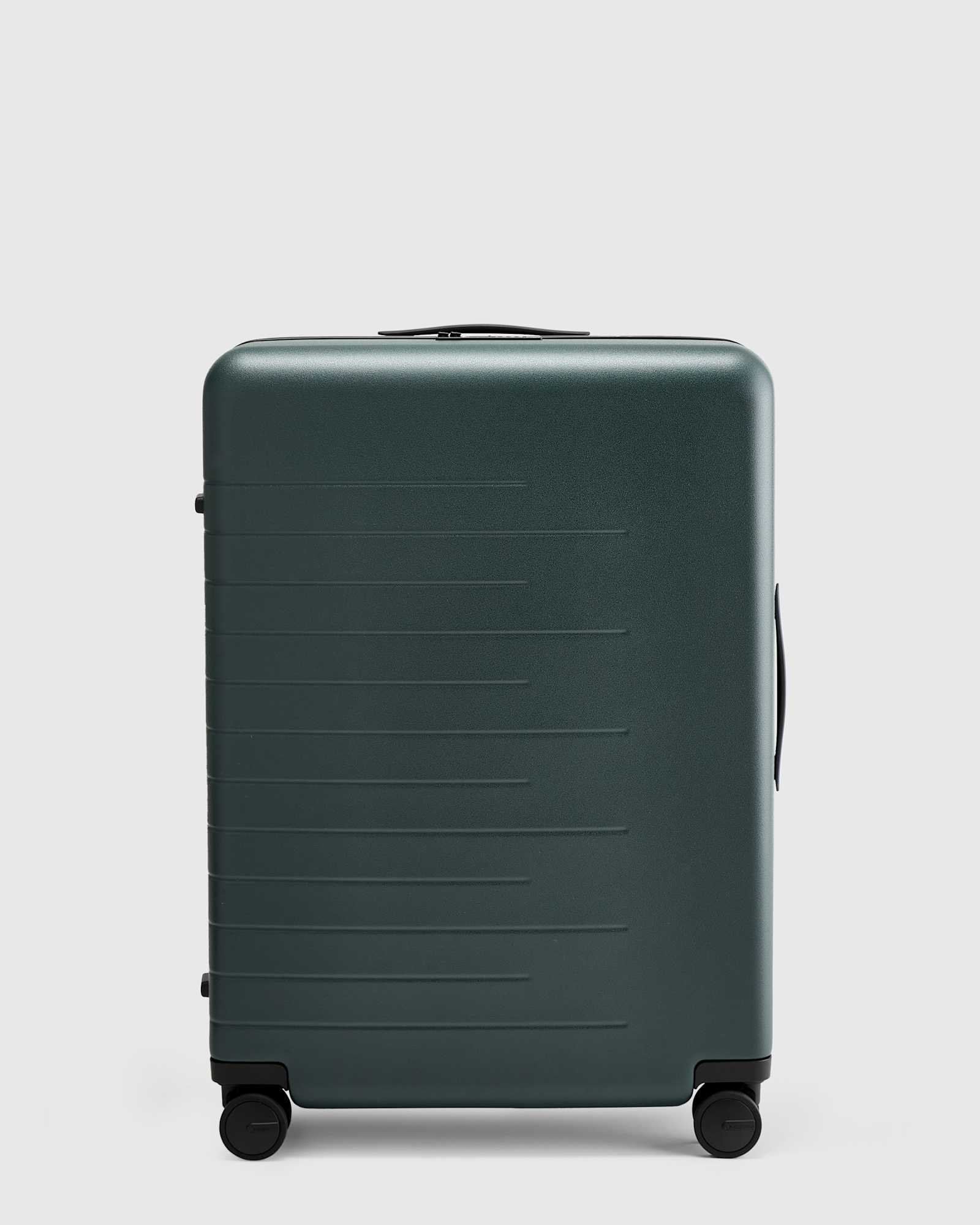 Dark Green Expandable Large Check-In Suitcase