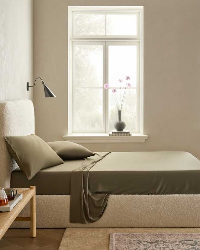 Dusty Olive Bamboo Sheet Set
