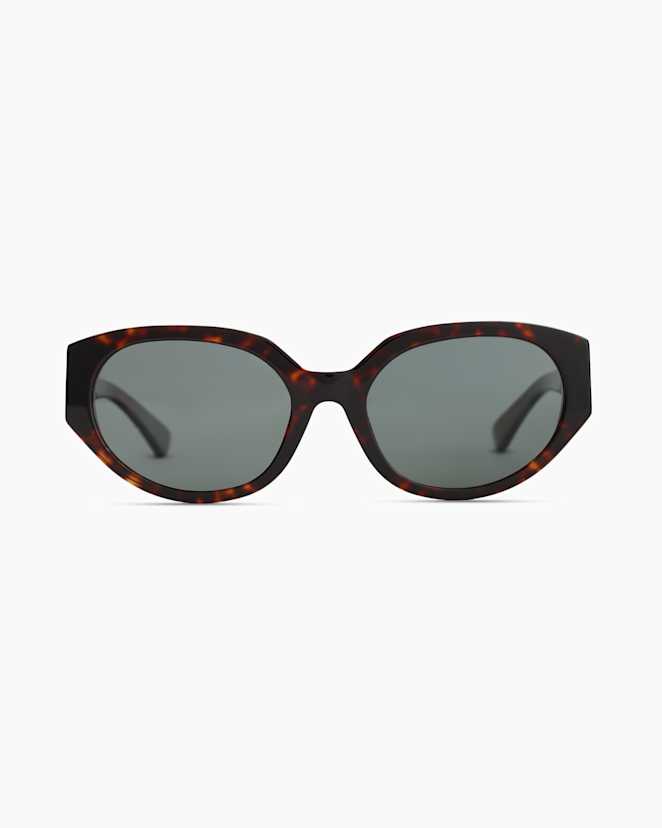 Tortoise with Grey lens Ava Polarized Acetate Sunglasses